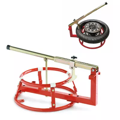 15 -21  Motorcycle Dirt Bike Tyre Changer Bead Breaker Round Stand • $84.99