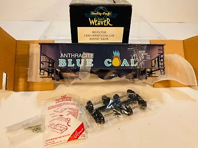 Vintage NIB 1990s Weaver Ultra O Scale 2-Rail Anthracite Blue Coal Offset Car #3 • $9.99