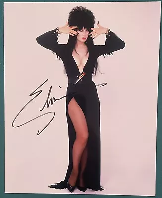 Elvira Mistress Of Darkness Signed Autographed 8x10 Photo • $79.99