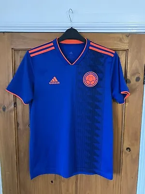 Adidas Colombia Football Shirt ~ Size Adult Medium ~ Away Shirt 2018/19 • £29.99