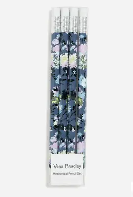 Vera Bradley Chrysanthemum Crush Mechanical Pencils Pack Of 4  (New & Sealed) • $9.95
