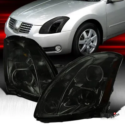 Fit 2004 2005 2006 Maxima Smoke Projector Headlights Lamps Assembly Left+Right • $176.99