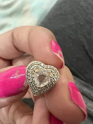 $250 • Buy Pandora 14k 14ct 585 Solid Gold Hearts Charm RRP $599 READ DESCRIPTION