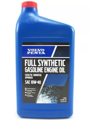 VOLVO 21681794 Full Synthetic Engine Oil 10W-40 1 Quart • $15.29
