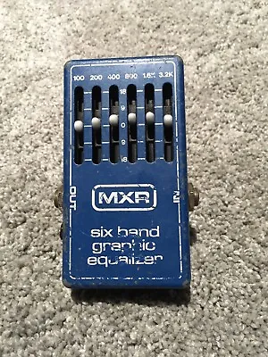 Very Rare Vintage 1977 MXR 6 Band Graphic Eq Pedal • $239