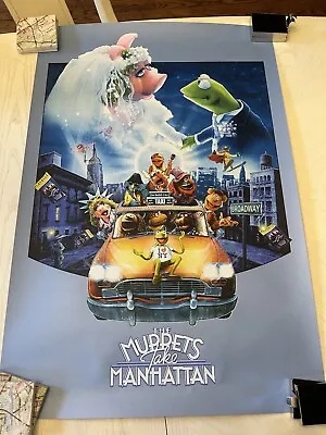 Muppets Take Manhattan Melodies Poster By Kevin M Wilson/Ape Meets Girl #275 • $43
