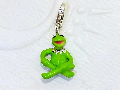 THOMAS SABO Charm Club Kermit The Frog GreenEnamel Clip On CHARM  As New • $59