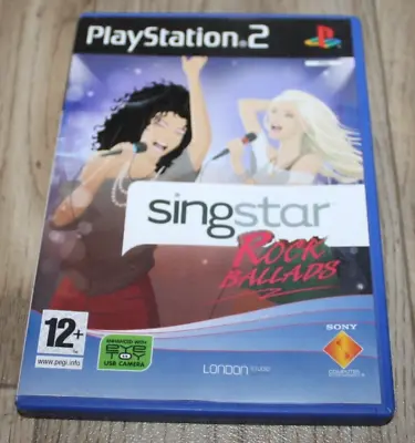 £1.29 • Buy Sony PlayStation 2 Game: Singstar, Rock Ballads, 12+, Very Good Condition