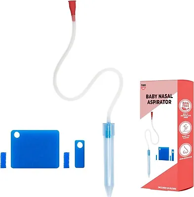 Safe Nasal Aspirator Vacuum Sucker Nose Mucus Snot Baby Vacuum Cleaner For Baby • £4.99