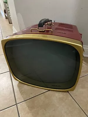 Rare Vintage “RCA-Victor DELUXE” Portable TV Model; 17-pt-9050 Art Deco Works • $400