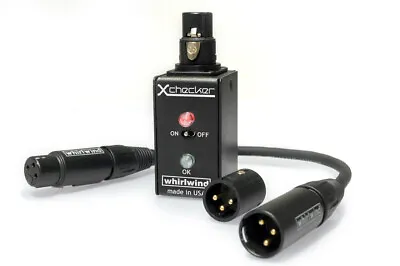 Whirlwind  Portable XLR Cable XCHECKER Tester • $94