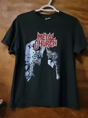 Vintage Metal Church T-shirt  1985 • $350