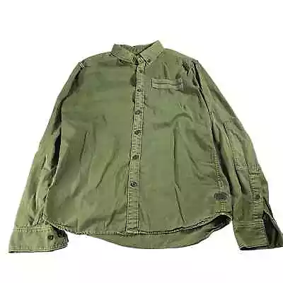 G Star Raw Cargo Line Military Long Sleeve Shirt Men's Large • $42.50