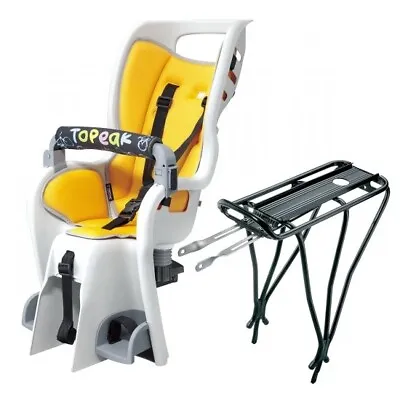 Topeak TCS-2204 BabySeat II Child Carrier & 2.0 MTX Bike Rack Fit 26 -29  (700c) • $149