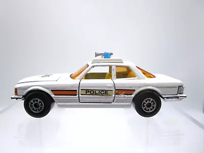 1974 LESNEY Matchbox Speed Kings K-61/48 350 SLC Mercedes Police Car Vintage • $9.99