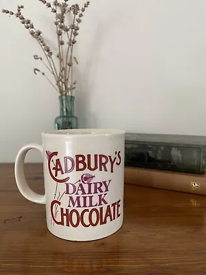 £8.99 • Buy Retro Staffordshire VINTAGE CADBURY’S Dairy Milk Advertising Mug Collectible