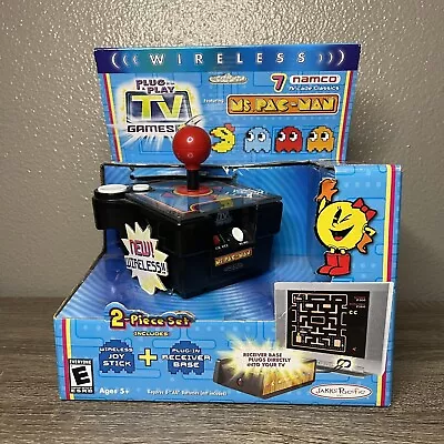 Ms. Pac-Man Plug & Play Wireless TV Arcade Game Namco Jakks Pacific SEALED • $125