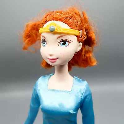 Disney Collection Merida From Brave Classic 11  Doll Blue Sparkle Dress • $5