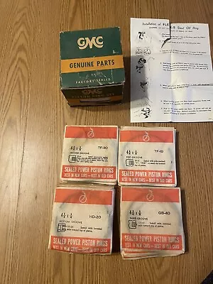 Vintage GMC  Piston Rings Set STD Part NO. 2104933  Engine No. 426 • $40