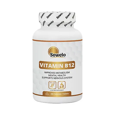 Sowelo Vitamin B12 Tablets • $60.99