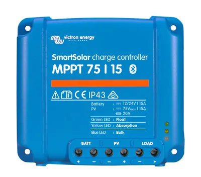 Victron SmartSolar MPPT 75/15 Charge Controller • $67.15
