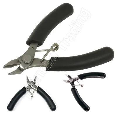 4  Precision Mini Side Cutter Pliers Snips Wire Cable Tie Wrap Model Jewellery • £3.89