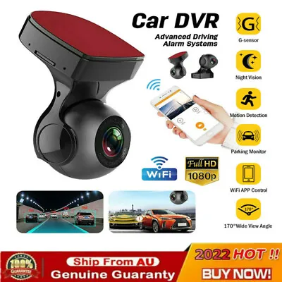 $45.29 • Buy 1080P HD Mini Car Dash Camera Video DVR Cam Recorder Night Vision