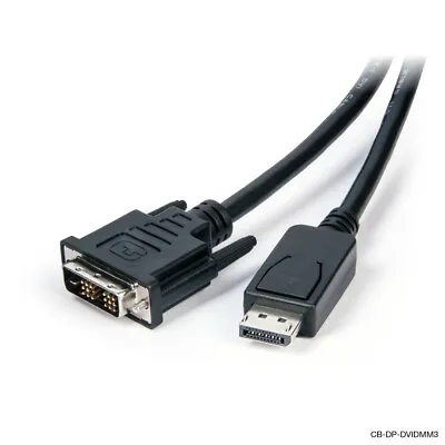 Display Port DP Male To DVI-D Male Display Port Converter Adapter Cable AU Stock • $10.29