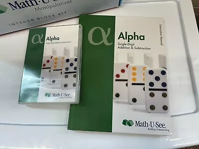 Math U See Alpha Set (no Student Workbook) • $9.99