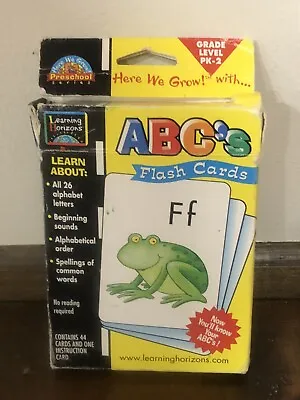 Used Vintage Alphabet Flash Cards • $9.99
