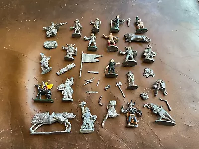 Vintage Large Ral Partha Grenadier D&D AD&D Fantasy Metal Miniature Job Lot • $20