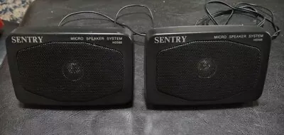 Sentry Micro Speaker System - Stereo - H0558 • $14.99