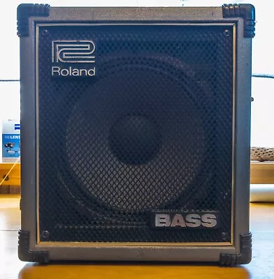 Roland Super Cube 60 Bass Amp Vintage Amp 1985 - 12  Speaker Gray • $150