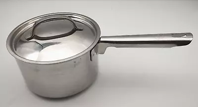 Meyer USA Professional Saucepan 1L Lid 18cm 7  18/10 Stainless Steel Pan Cooking • £21.99