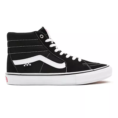 Vans Skate Sk8-Hi Shoes Mens In Black White-  - • $127.99