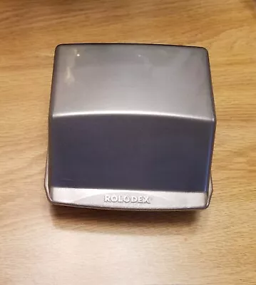 Vintage 1970's MCM Rolodex S300C Silver Color Unused! • $0.99