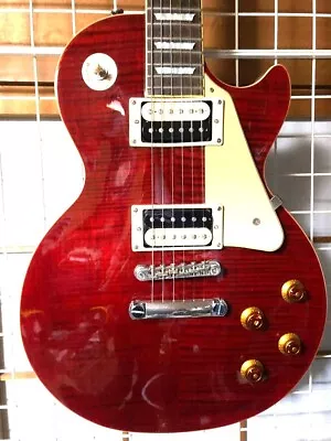 Epiphone Les Paul Standard Pro Wine Red 2013 W/Hard Case Used Guitar From Japan • $630