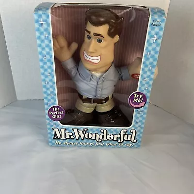 2003  MR. WONDERFUL   BATTERY OPERATED TALKING DOLL Factory Sealed🔥 Never Used  • $71.10