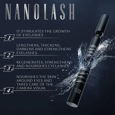 £13.20 • Buy Nanolash Eyelash Serum Conditioner Growth Sterile 3ML Same Day Dispatch