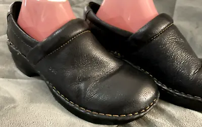 BOC Born Concept Clogs Womens 11W Black Slip On Casual Comfort Shoes • $26.95