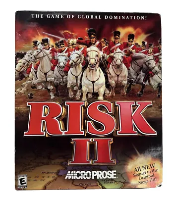 Risk II (PC 2000) Micro Prose - The Game Of Global Domination - Complete In Box • $29.99