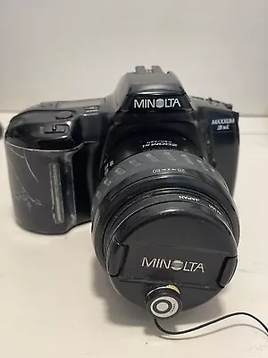 Minolta Maxxum 3xi Film Camera W/ Minolta Zoom Xi Lens. As Is Check Photos • $9.99