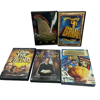 Lot Of 5 DVD Movies: Life Of Brian The Missionary Erik The  Viking The Mening • $19