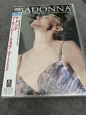 Madonna The Girlie Show Japan Japanese DVD New Sealed Obi Celebration Tour • £100