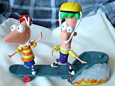 $19.99 • Buy Disney Phineas & Ferb Skateboard Launcher Playset Figures