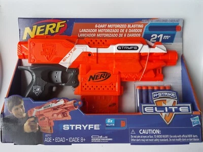 $50 • Buy New NERF N-Strike Elite STRYFE Dart BLASTER Orange AUSSIE Version 