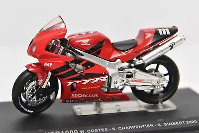 IXO Deagostini 1:24 Honda VTR1000 2000 Red Model Motorbike Motorcycle • £9.99