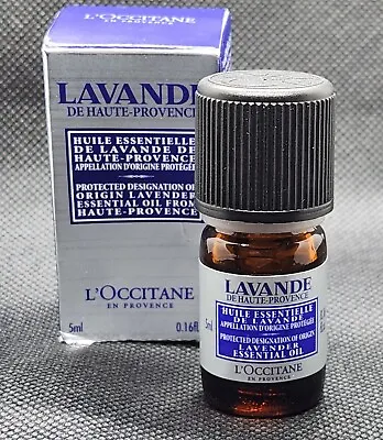 L’Occitane Origin Lavender Essential Oil Haute Provence France 5ml / .16oz NIB • $24.99