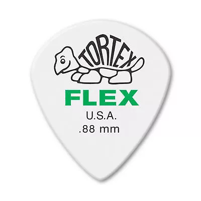 6 X Jim Dunlop Tortex Jazz III XL FLEX 0.88MM Gauge Guitar Picks 466R.88  • $5.44