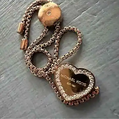 Michael Kors Rose Gold Heart Bracelet • $38